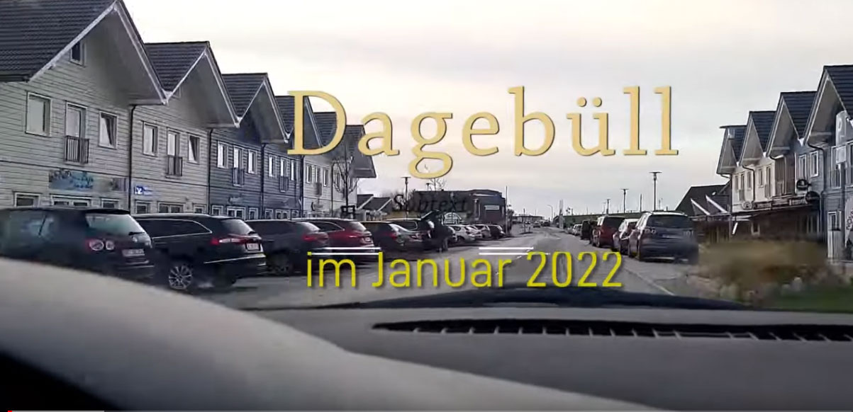 Video: Dagebüll im Januar 2022 - Niebüll-Online